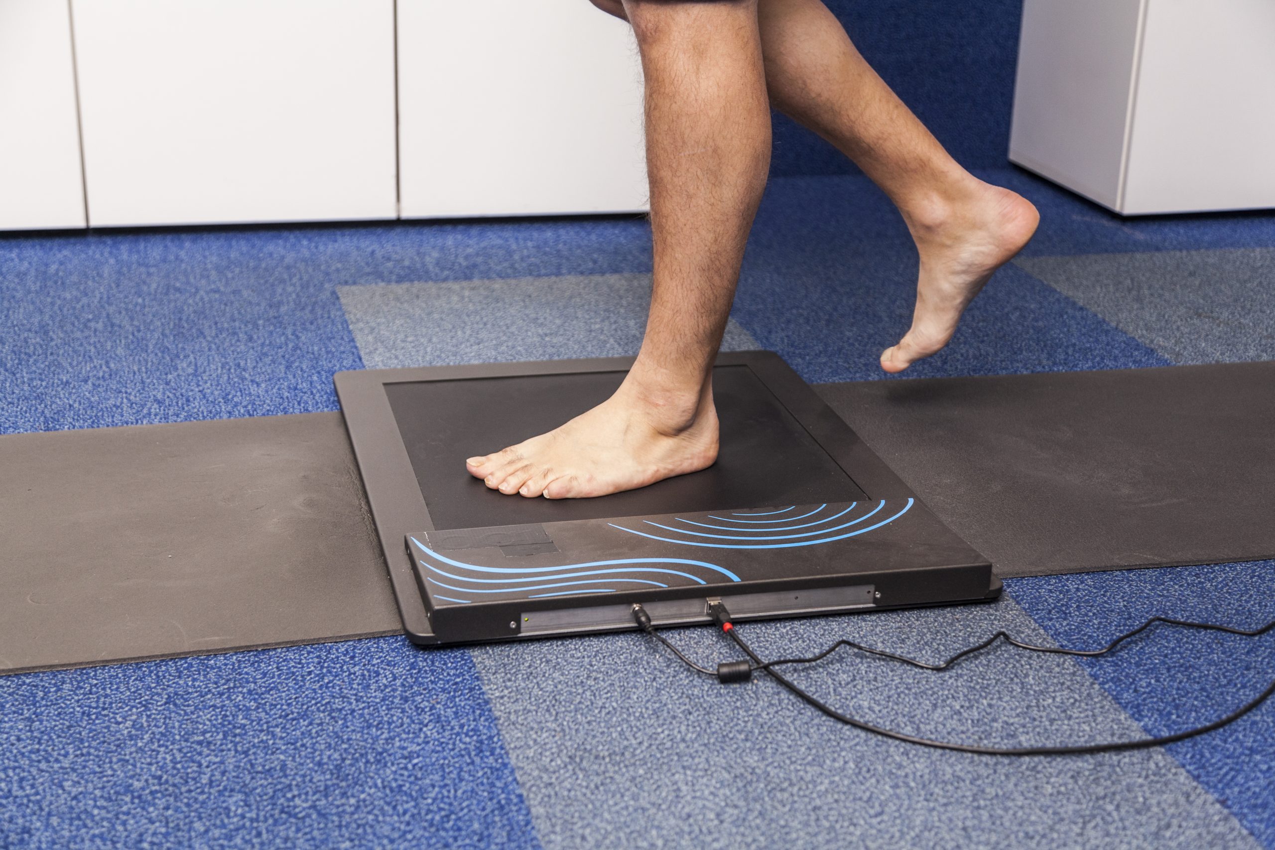 Estudio biomecánico de la pisada en clínica de podología en Valladolid